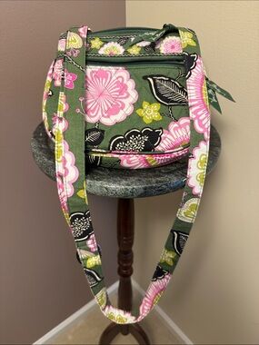 Vera Bradley Olivia Pink Little Flap Hipster Crossbody
